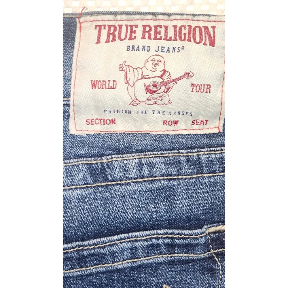 True‎ Religion Ricky Relaxed Straight Leg Dark Wash Jeans Mens 31x33 106385